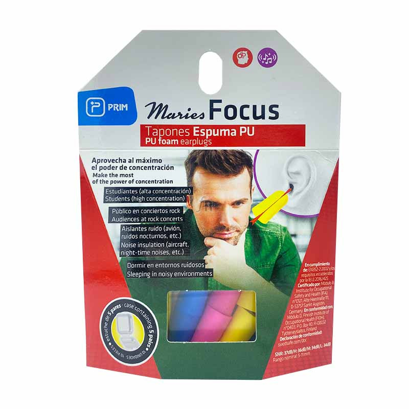 TAPONES DE ESPUMA 10 UNIDADES MARIES