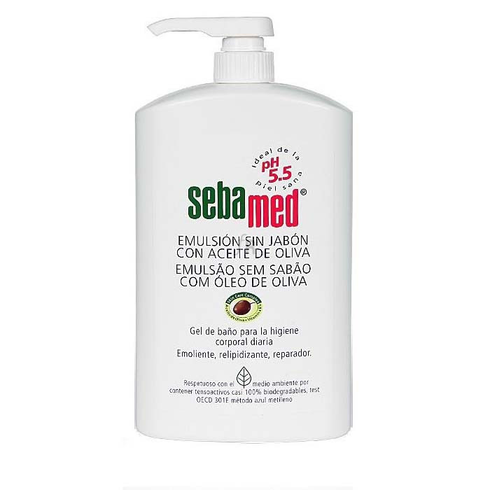 Sebamed Emulsion Sin Jabon Con Aceite De Oliva 1 - Leti