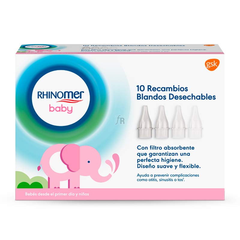 Rhinomer Baby Recambio 10 Unidades