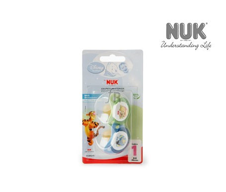 Nuk Chupete Disney Anatomico Latex Talla-1 2 Unidades - Farmacia Ribera