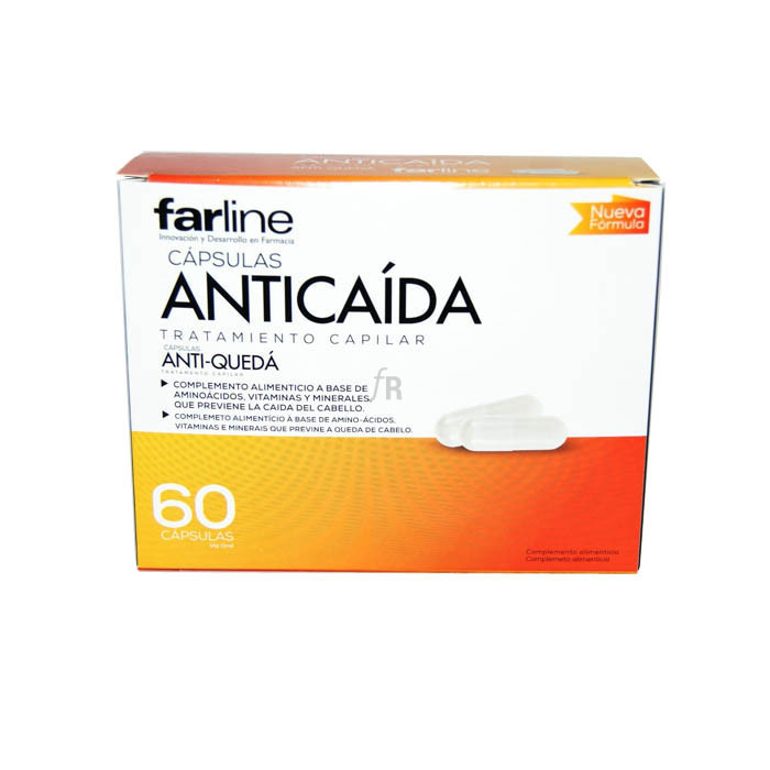 Farline Capsulas Anticaida 60 Caps - Varios