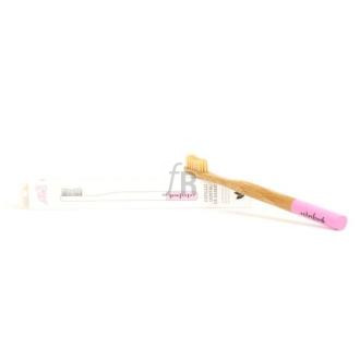 Naturbrush Cepillo Dental Bambu Adulto Rosa Medio 1 Un