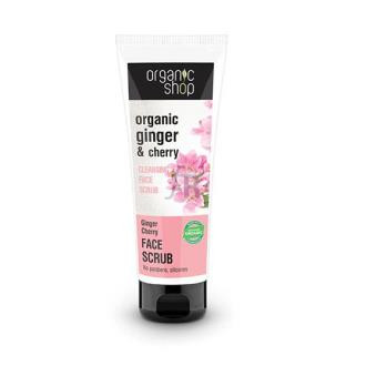 Organic Shop Peeling Facial Limpiador Jengibre Ycerezas 75Ml.