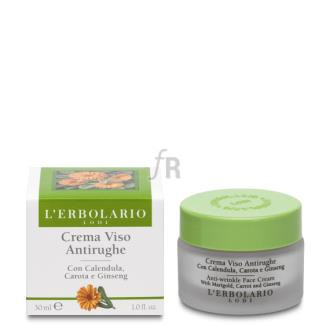 L“Erbolario Crema Facial Antiarrugas Calendula Zanahoria 30M