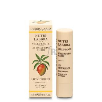 L“Erbolario Labios Nutritivo Cuatro Mantecas 4,5Ml.
