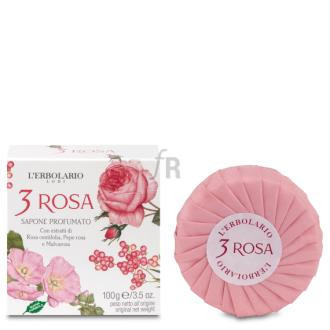 L“Erbolario Rosa Jabon Pastilla 100 G