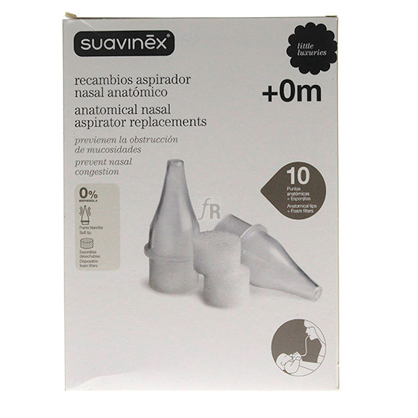 Aspirador Nasal Suavinex Anatomico Recambio 10 U