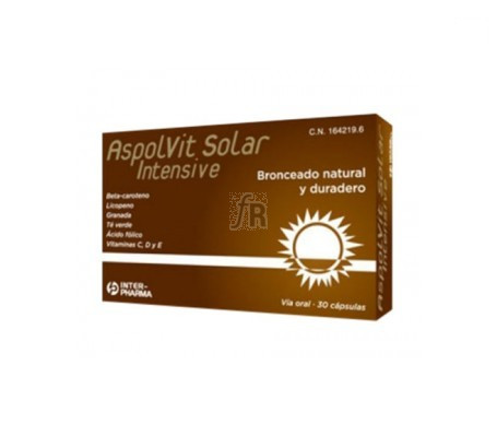 Aspolvit Solar Intensive 30 Cáp (Inter-Pharma) - Farmacia Ribera