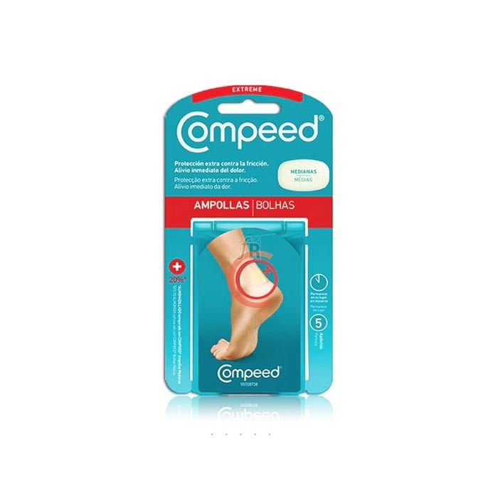 Compeed Ampollas Hidrocoloide Talones 5 U