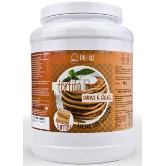 Pr-Ou Tortita Clara+Avena Sabor Turron 1Kg. Sg