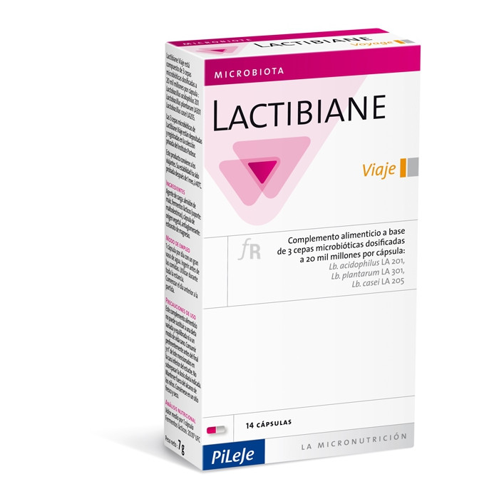 Lactibiane Voyage 14 Capsulas Pileje