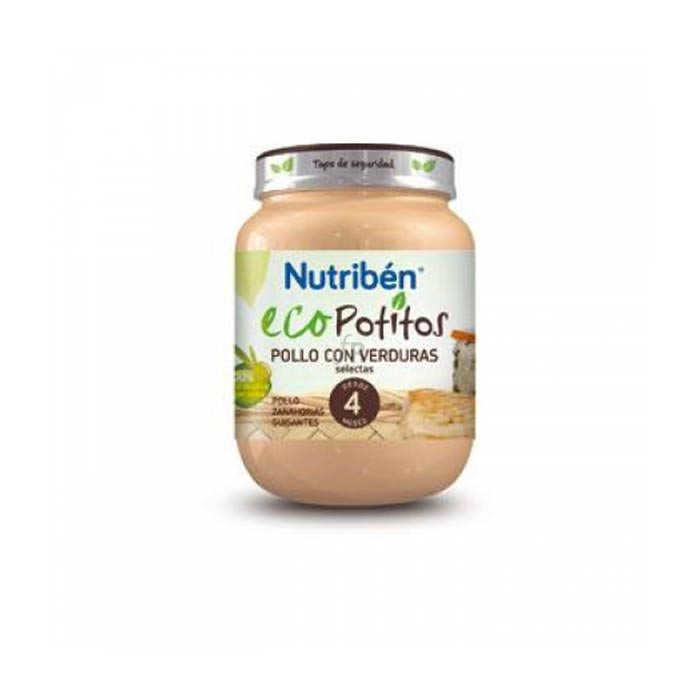 Nutriben Eco Pollo Con Verduras Selectas Potito