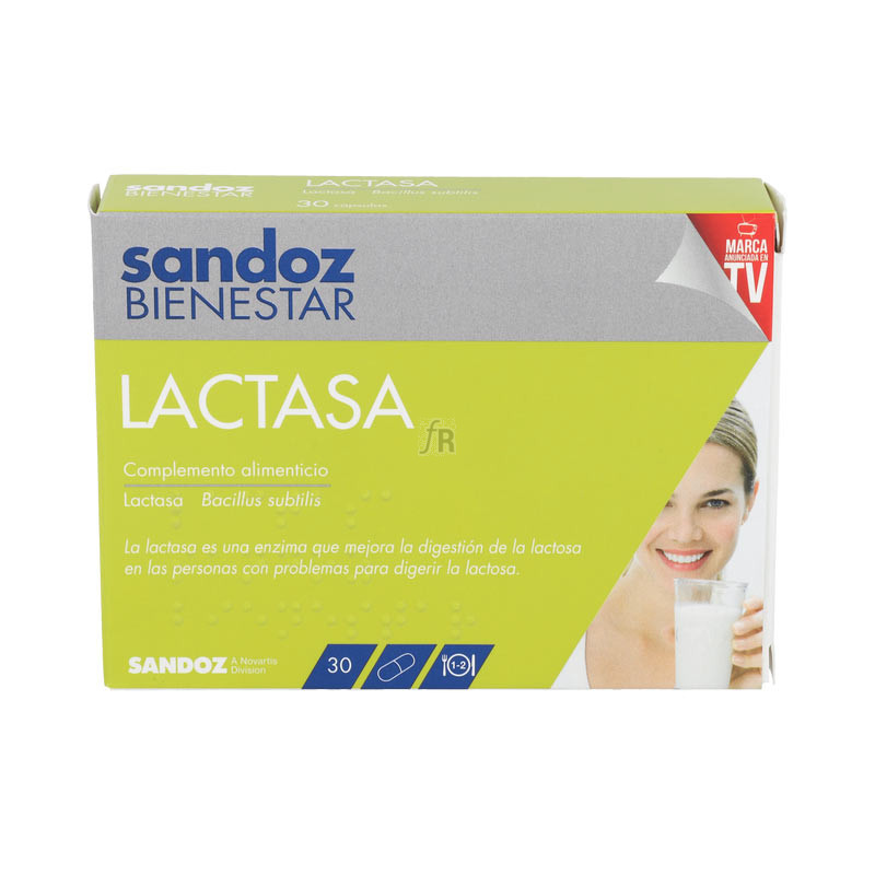 Sandoz Bienestar Lactasa 30 Cápsulas