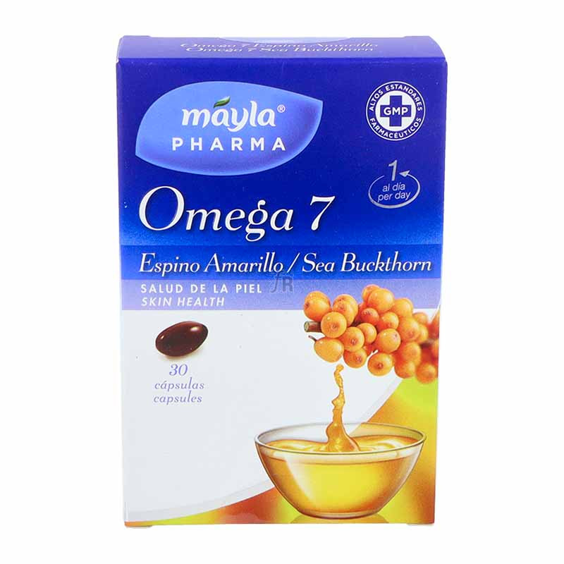 Omega 7 Espino Amarillo 30 Capsulas