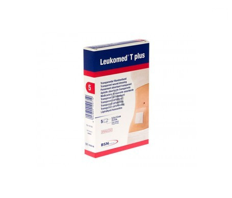 Leukomed Talla Apósito 5X7,2Cm 5Unidades - Farmacia Ribera