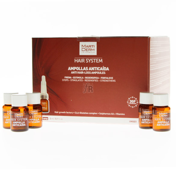 MartiDerm Anticaída 28 Ampollas