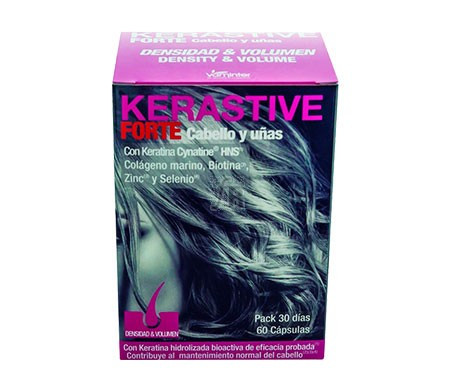 Kerastive Forte Cabello Y Uñas 60 Cápsulas - Farmacia Ribera