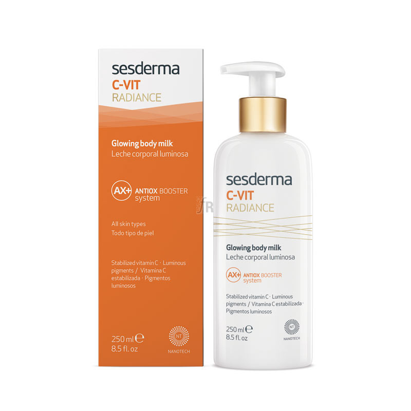 Sesderma C-Vit Radiance Leche Corporal Luminosa 250Ml - Farmacia Ribera