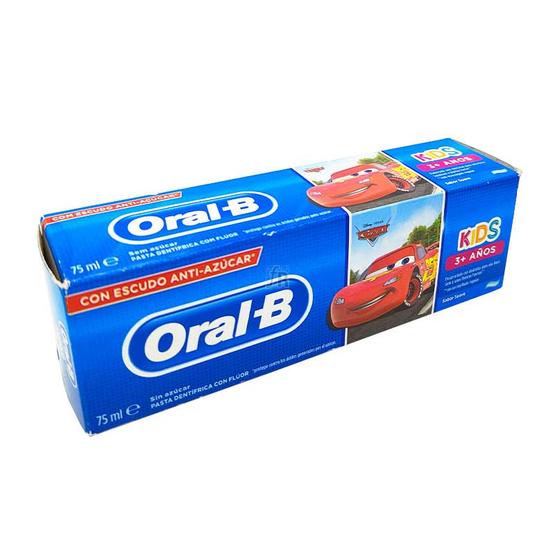 Oral-B Kids Pasta Dental Cars 75 Ml Oral-B Kids Pasta Dental Cars 75 Ml