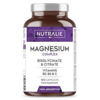 Nutralie Magnesio Bisglicinato - Citrato Complex 120 Caps