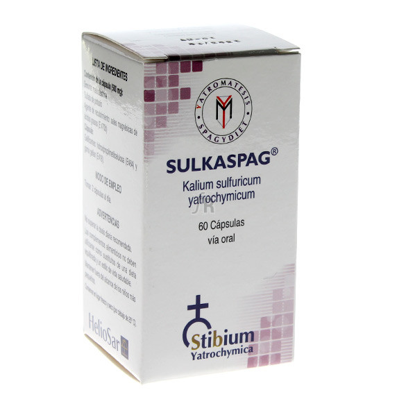 Heliosar Sulkaspag 60 Cápsulas