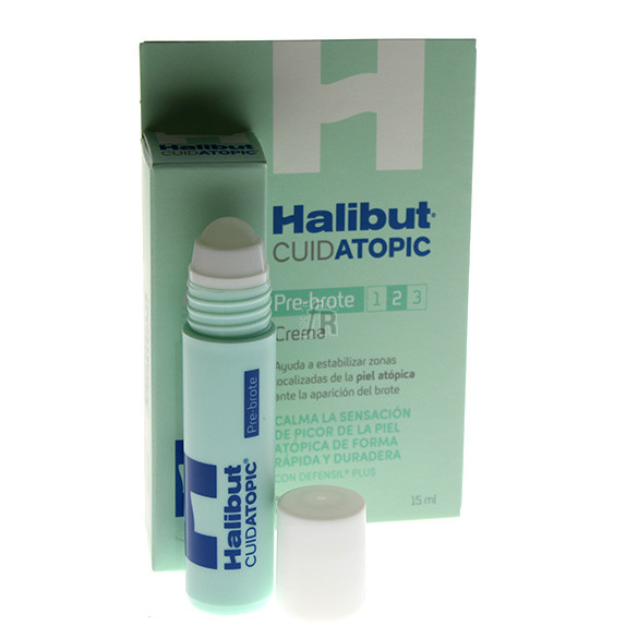 Halibut Cuidatopic Crema Pre-Brote 15 Ml