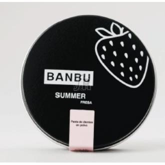 Banbu Summer Dentifrico Fresa Polvo 60 G Eco Vegan