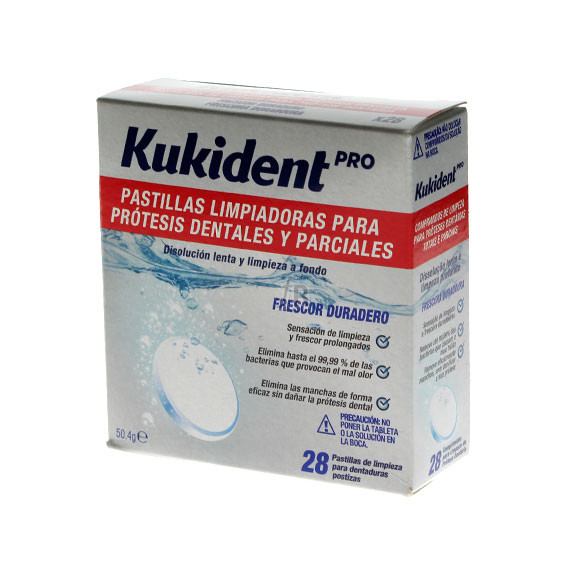 Kukident Pastillas Limpiadoras 28 Pastillas