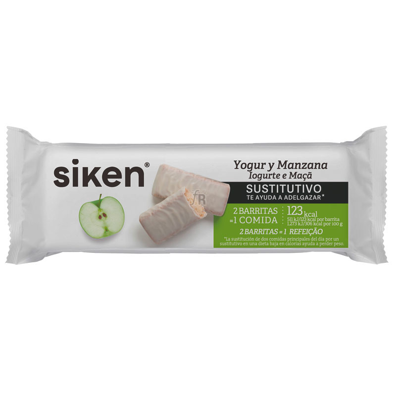 Siken Barritas Yogur y Manzana 1 Barrita 40 Gr