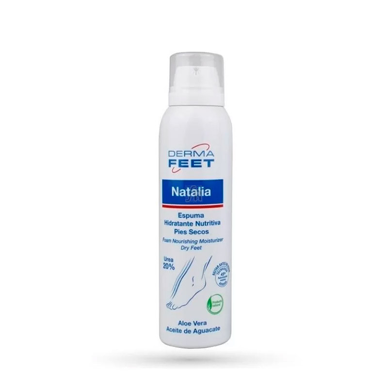 Dermafeet Espuma Hidratante Nutritiva Natalia 150 Ml 