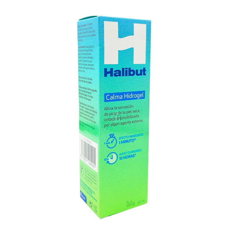 Halibut Calma Hidrogel 1 Envase 50 Ml