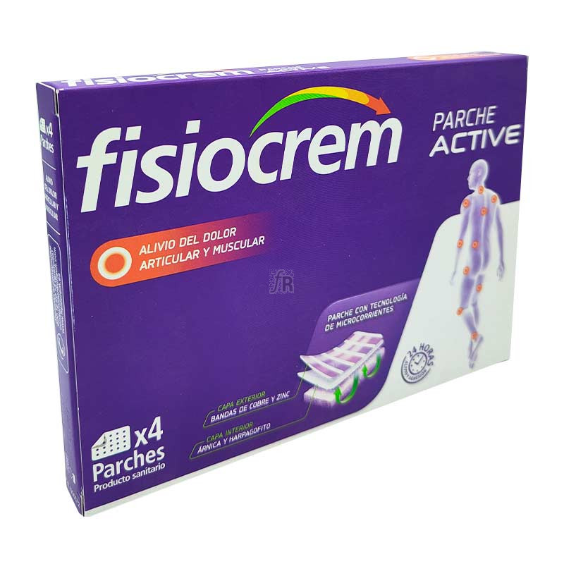 Fisiocrem Parche Active 4 Un