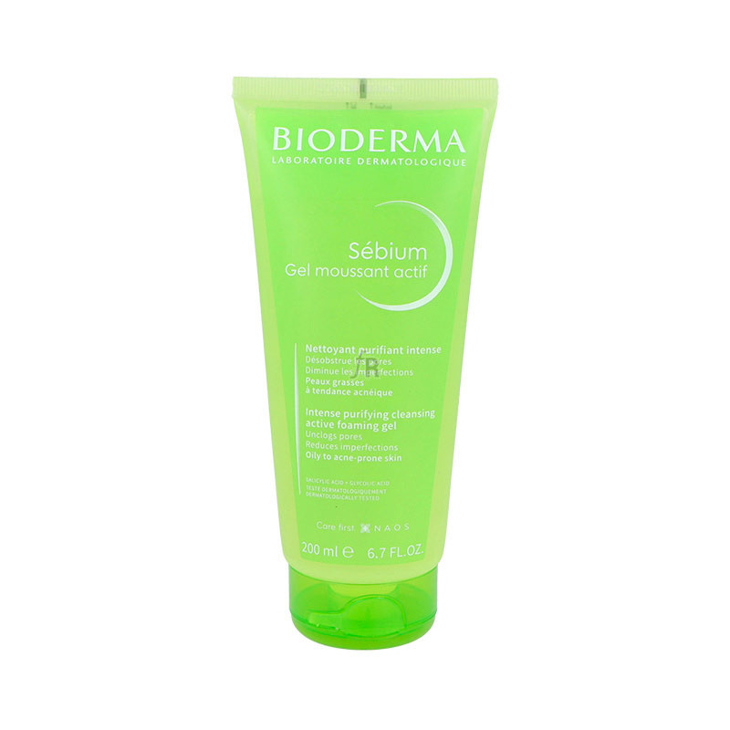 Bioderma Sebium Gel Moussant Actif 200 Ml