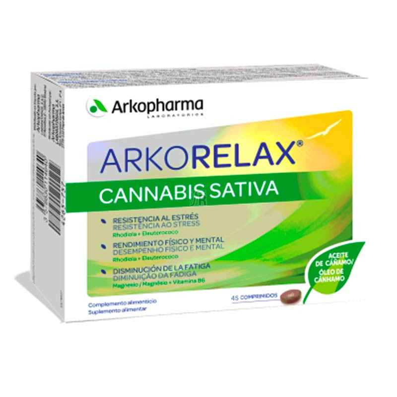 Arkocapsulas Cannabis Sativa 45 Cápsulas