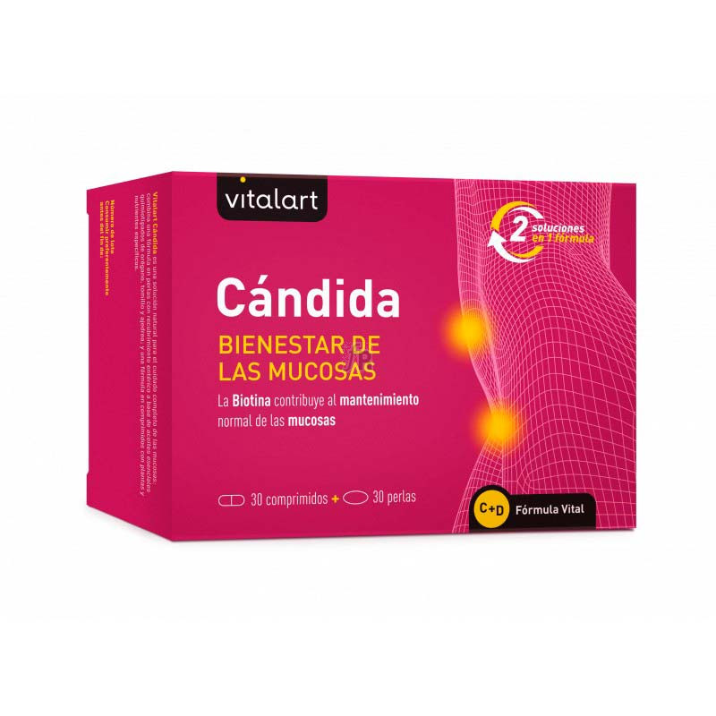 Vitalart Candida 30 Perlas + 30 Comprimidos