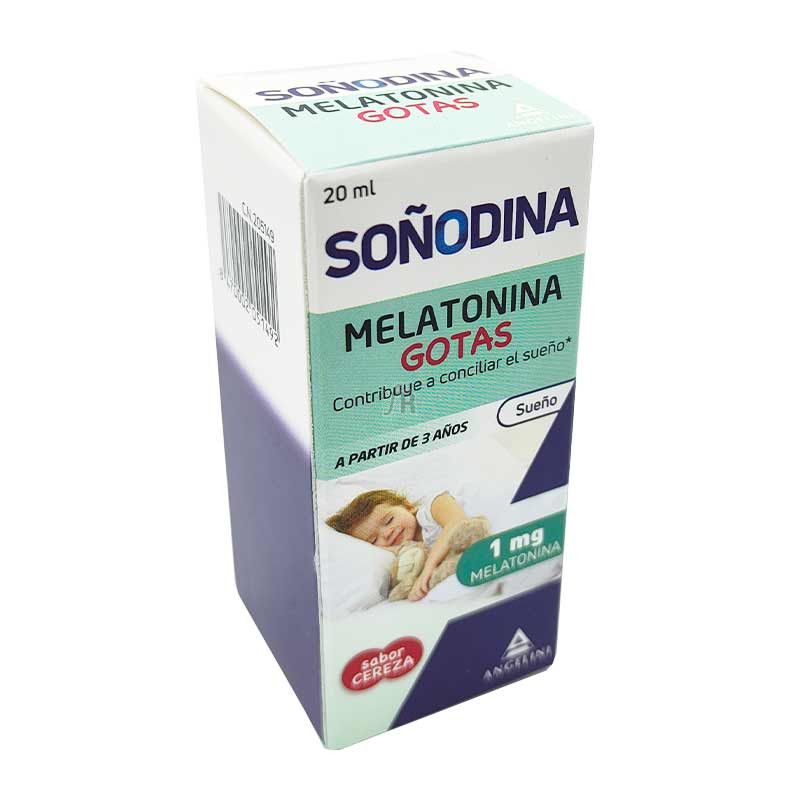 Soñodina Melatonina Gotas 1 Envase 20 Ml Sabor Cereza