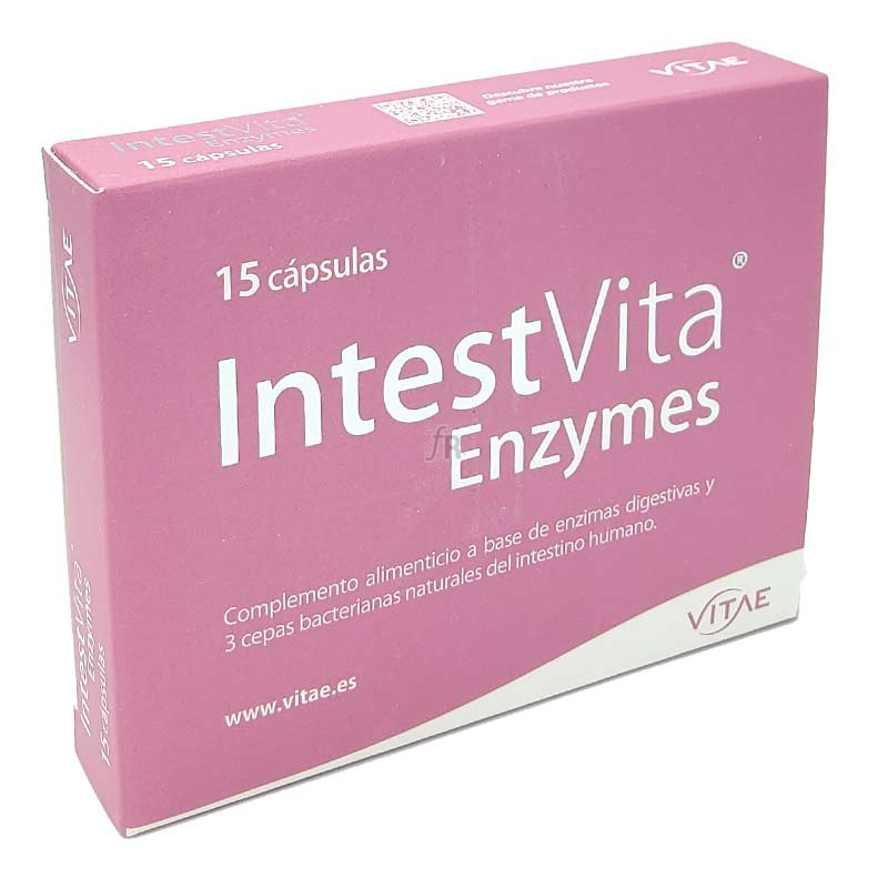 Intestvita Enzymes 15 Cápsulas