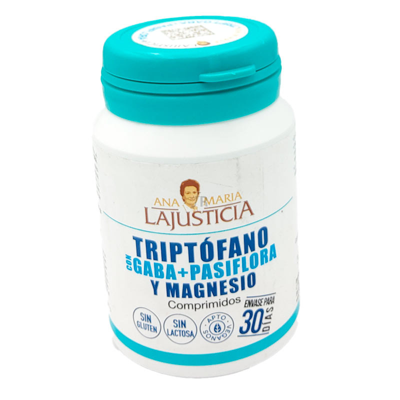 Ana María Lajusticia Triptofano Con Gaba + Pasiflora Y Magnesio 60 Comprimidos