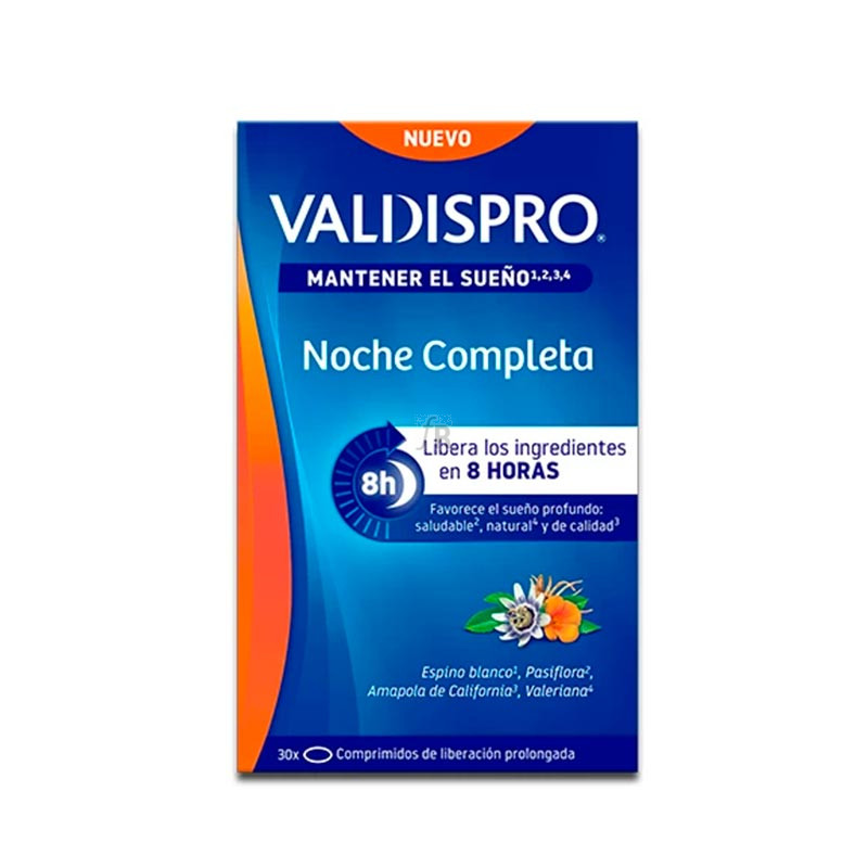 Valdispro Noche Completa 30 Comprimidos