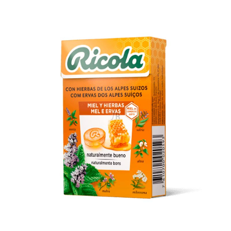 Ricola Caramelos 50 G Sabor Miel y Hierbas