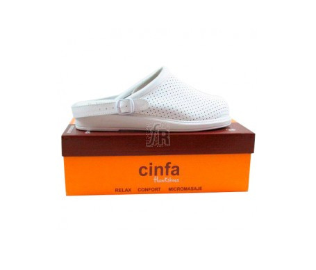 Zueco Cinfa Confort Blanco 39 - Farmacia Ribera