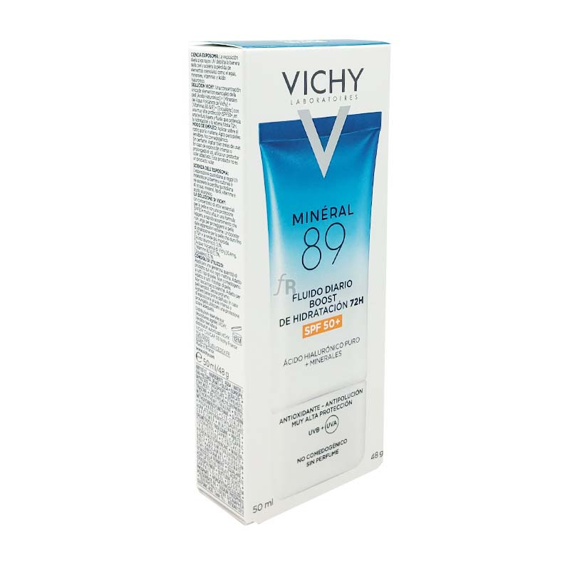 Mineral 89 Fluido Diario Boost De Hidratacion 72H SPF 50+ 1 Tubo 50 Ml