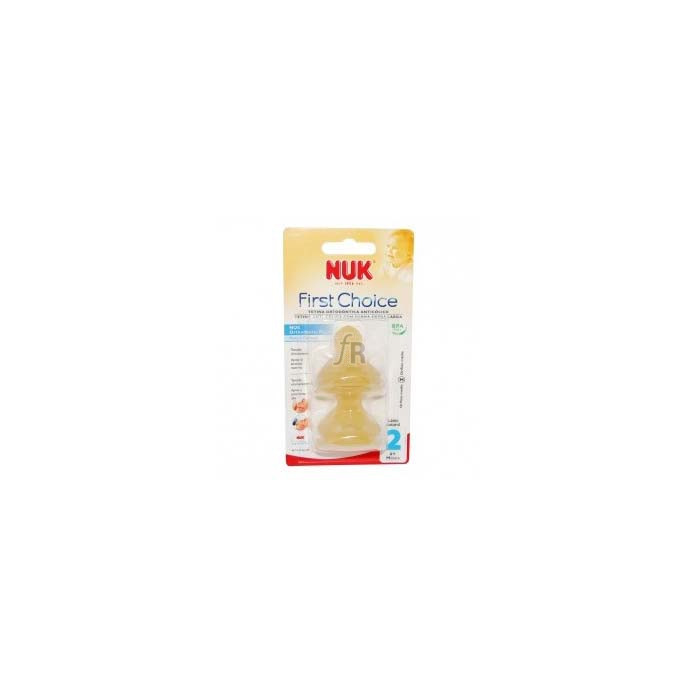 Tetina Latex Boca Ancha Nuk First Orificio Medi - Roche Tetina Latex Boca Ancha Nuk First Orificio Medi - Roche