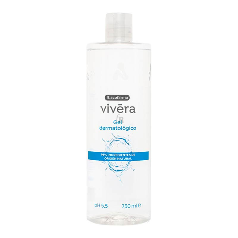Acofarma Vivera Gel Dermatologico Cero Original 1 Envase 750 Ml