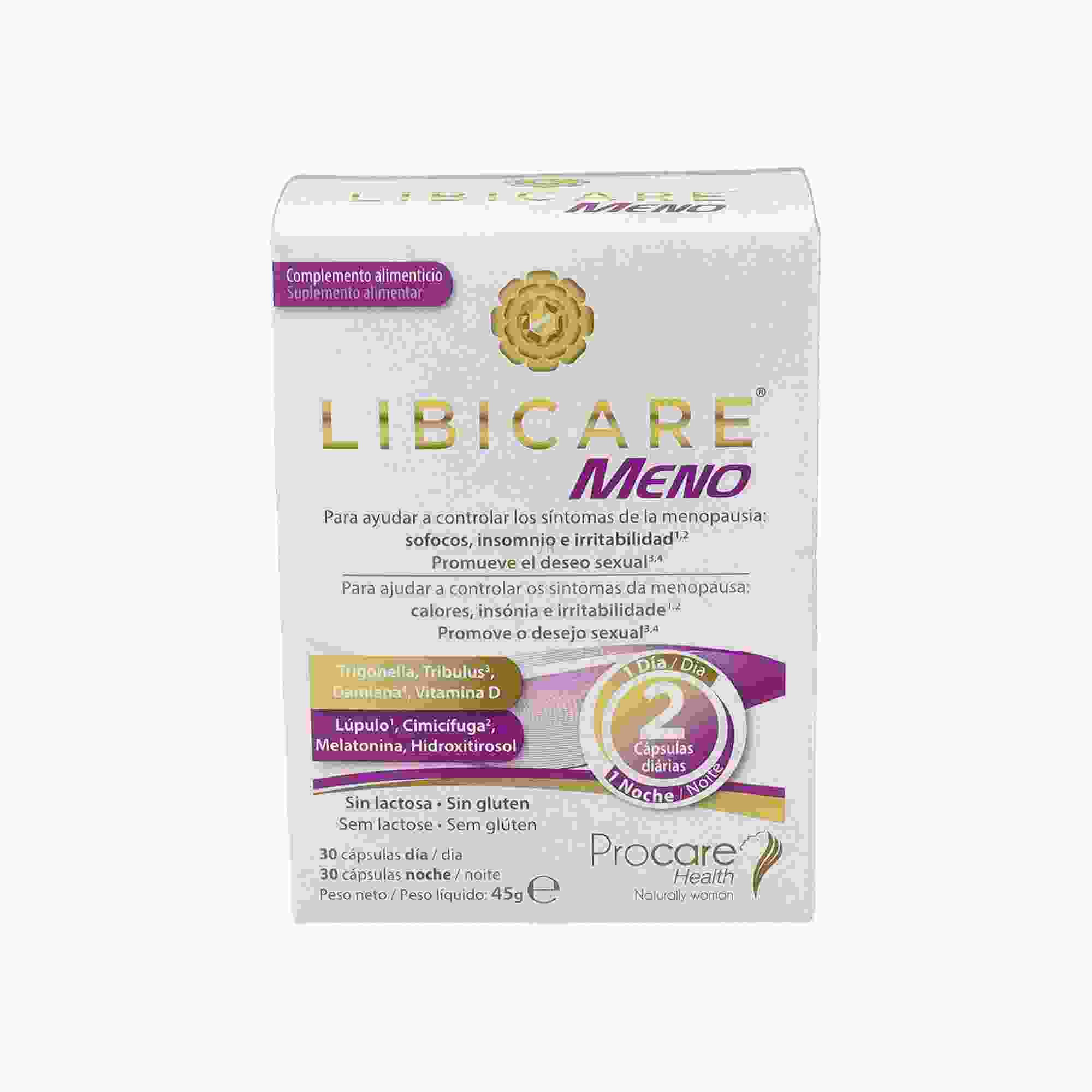 Libicare Meno 30 + 30 Capsulas