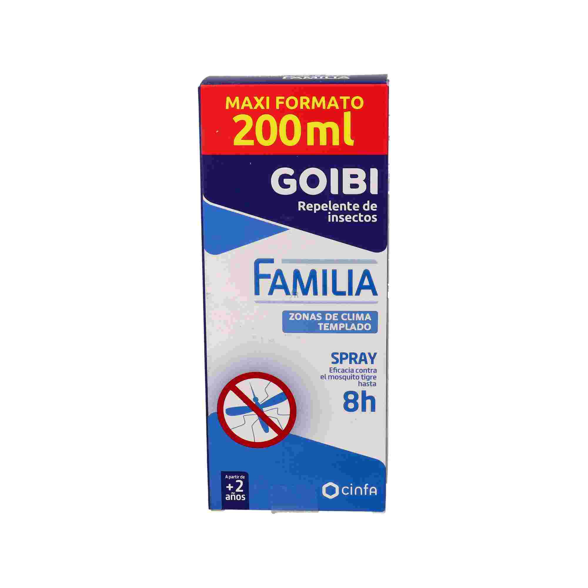 Goibi Familia Repelente de Insectos 1 Spray 200 Ml