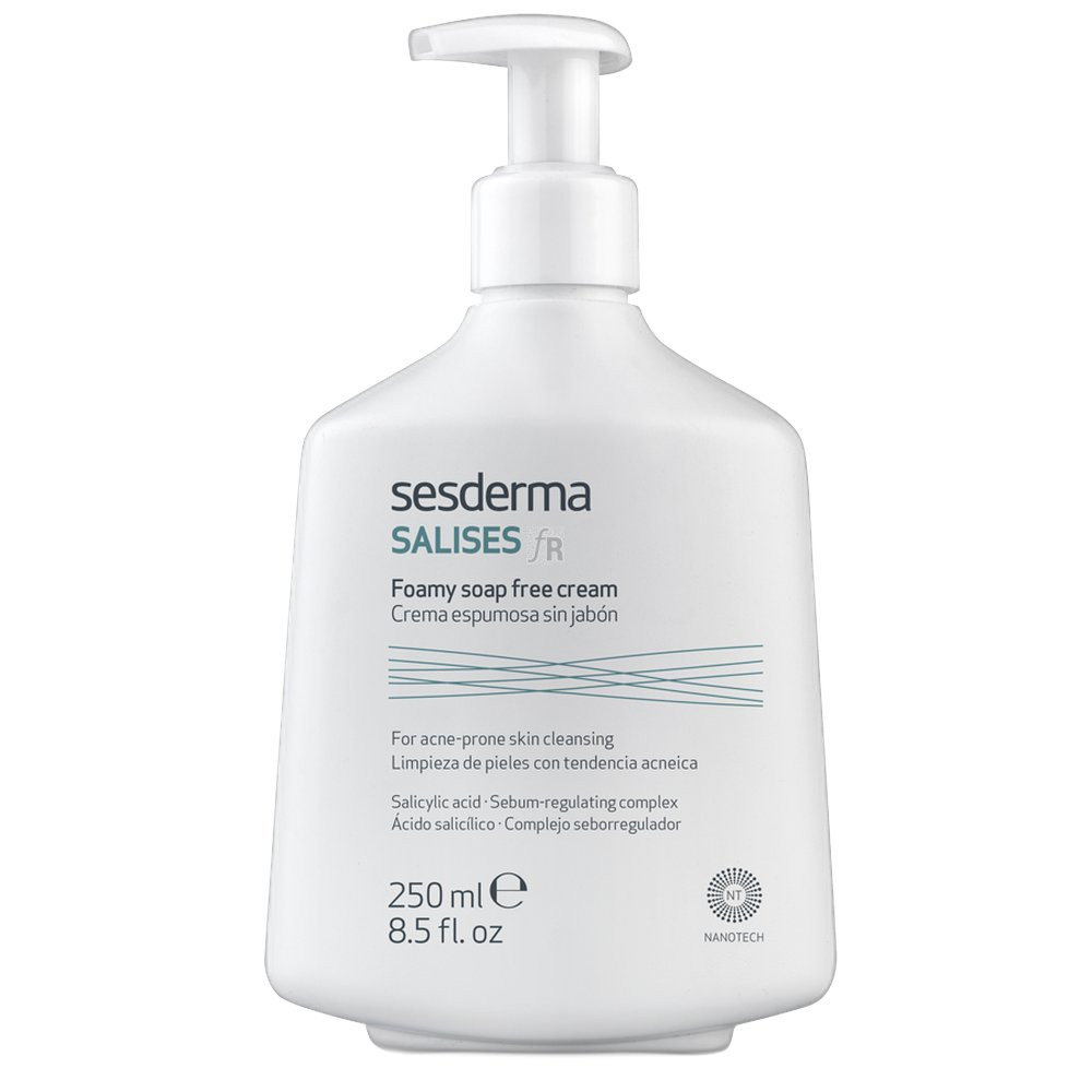 Salises Crema Espumosa Sin Jabon 1 Envase 250 Ml