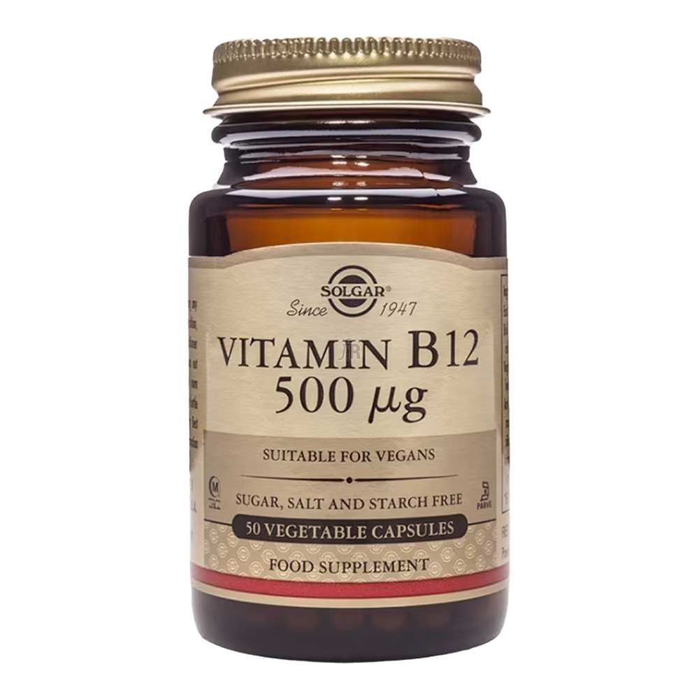 Solgar Vitamina B12 500Mcg.  50 Comprimidos