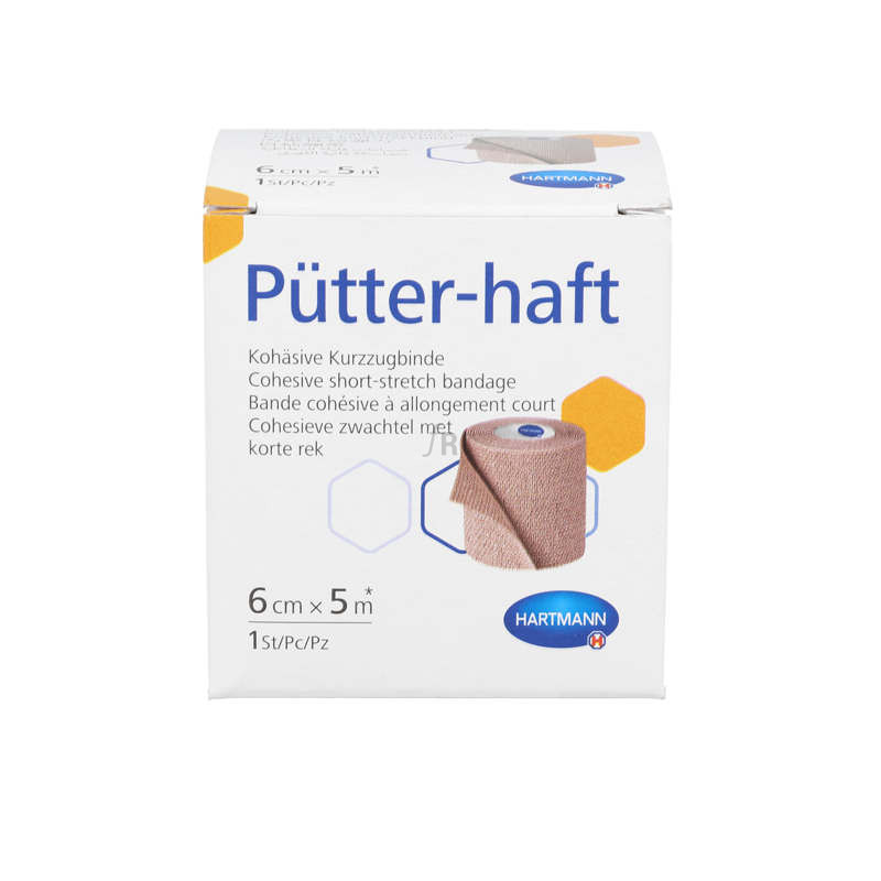 Venda Elastica Cohesiva Pütter - Haft 6 Cm X 5 M