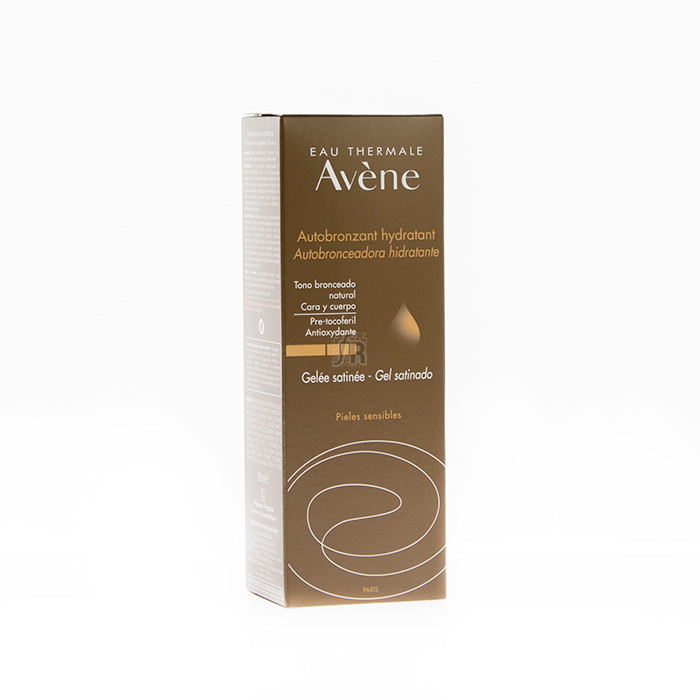 Avene Leche Autobronceadora Car Y Cuerpo 75 Ml